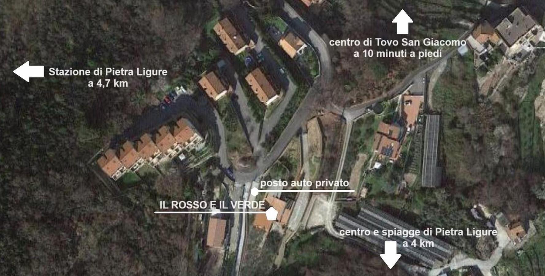 Il Rosso E Il Verde - By Ligooria Tovo San Giacomo Exterior foto